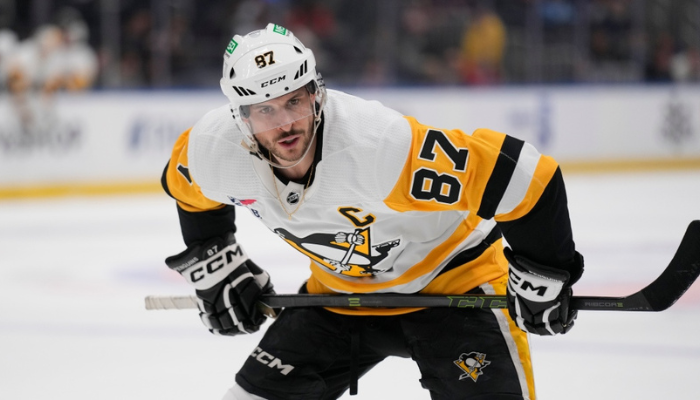 Crosby memberikan gol, dua assist untuk Penguins